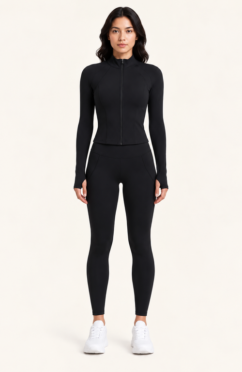 Motion Aura Jacket - Black - Front