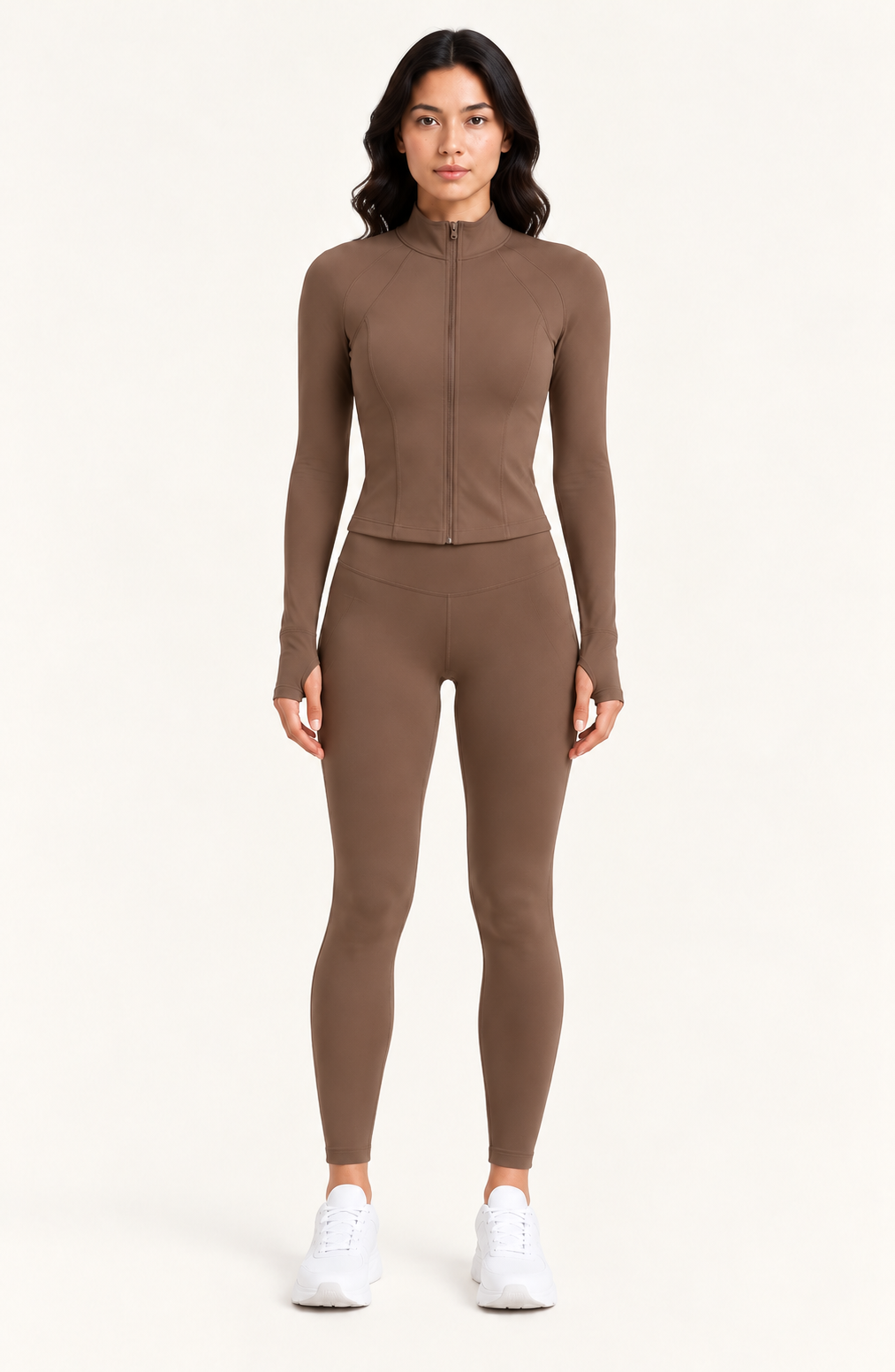 Motion Aura Jacket - Cocoa - Front